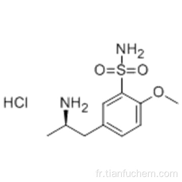 HYDROCHLORURE DE (R) - (+) - 5- (2-AMINOPROPYL) -2-MÉHOXYBENZÈNE SULFONAMIDE CAS 112101-75-4